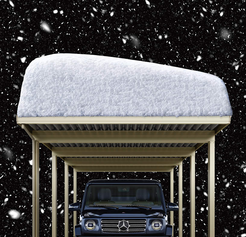 積雪地域向けカーポートの提案